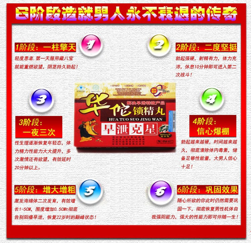 华佗锁精丸图片说明